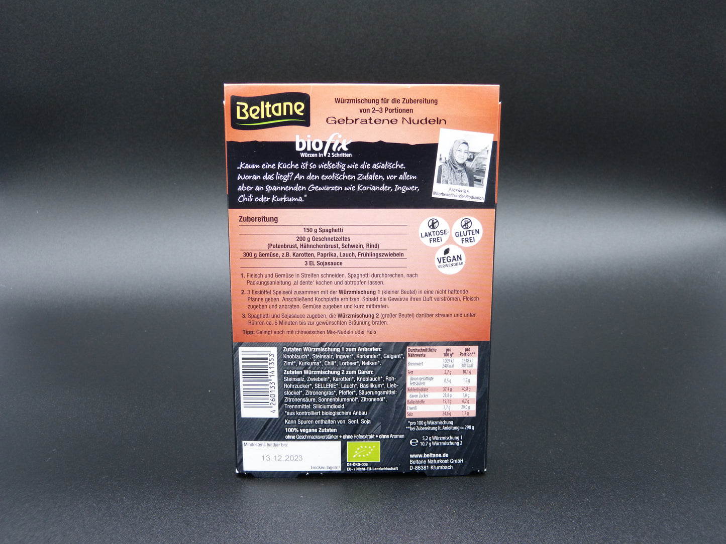 Biofix Gebratene Nudeln