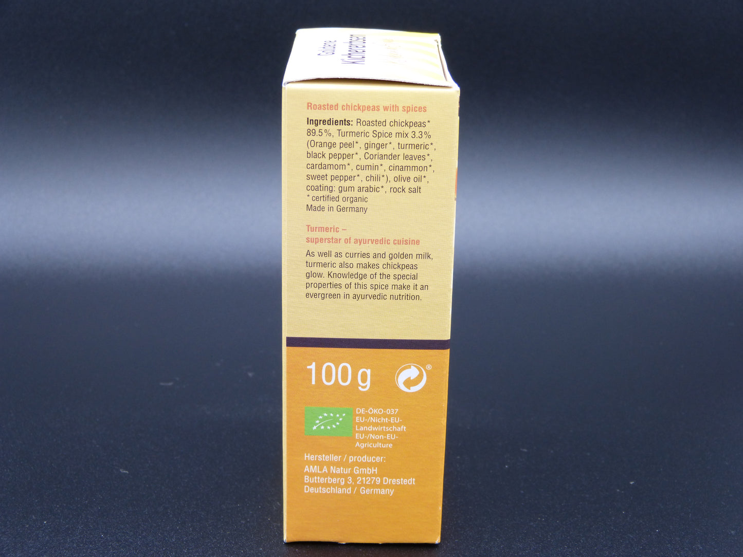 Goldene Kichererbsen Kurkuma-Spice