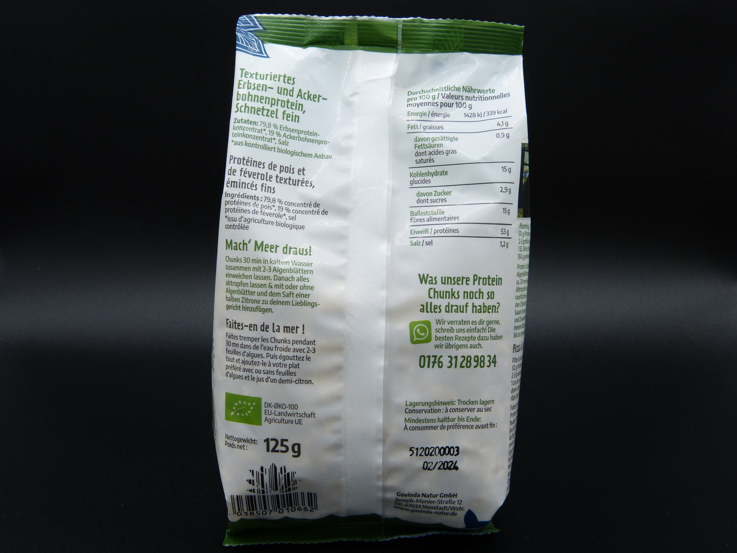 Protein Chunks Flocken