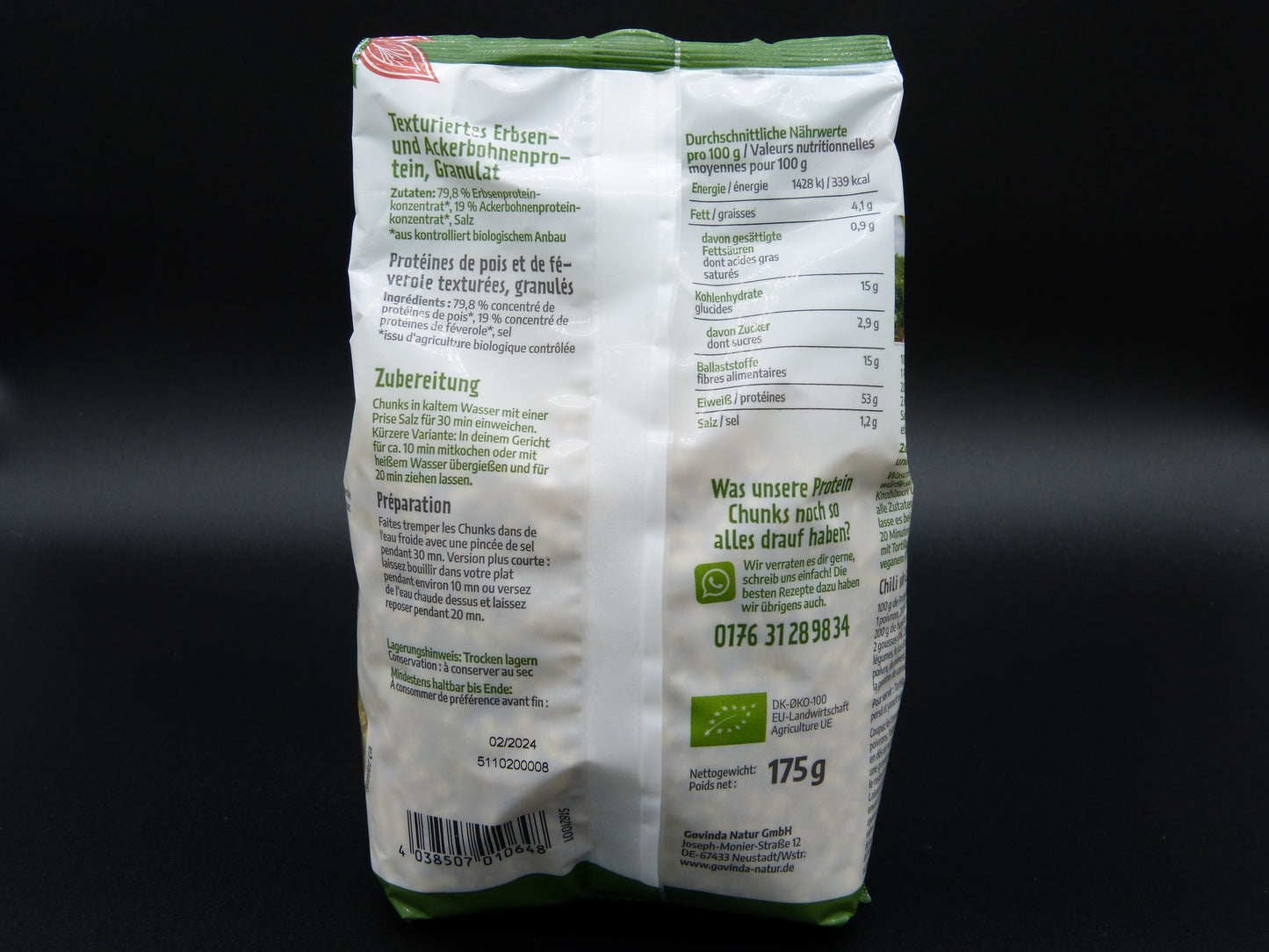 Protein Chunks Hack