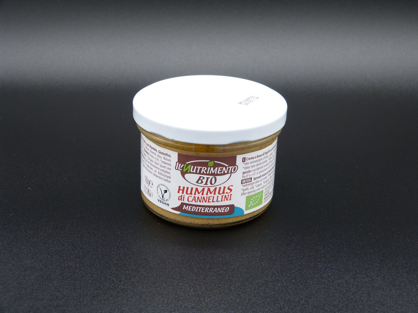Hummus Cannellini Bohnen mediterran