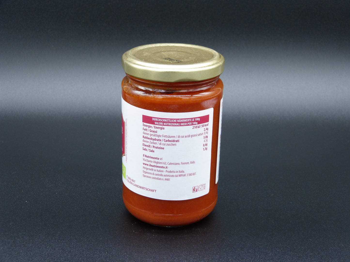 Tomatensauce mit Gemüse