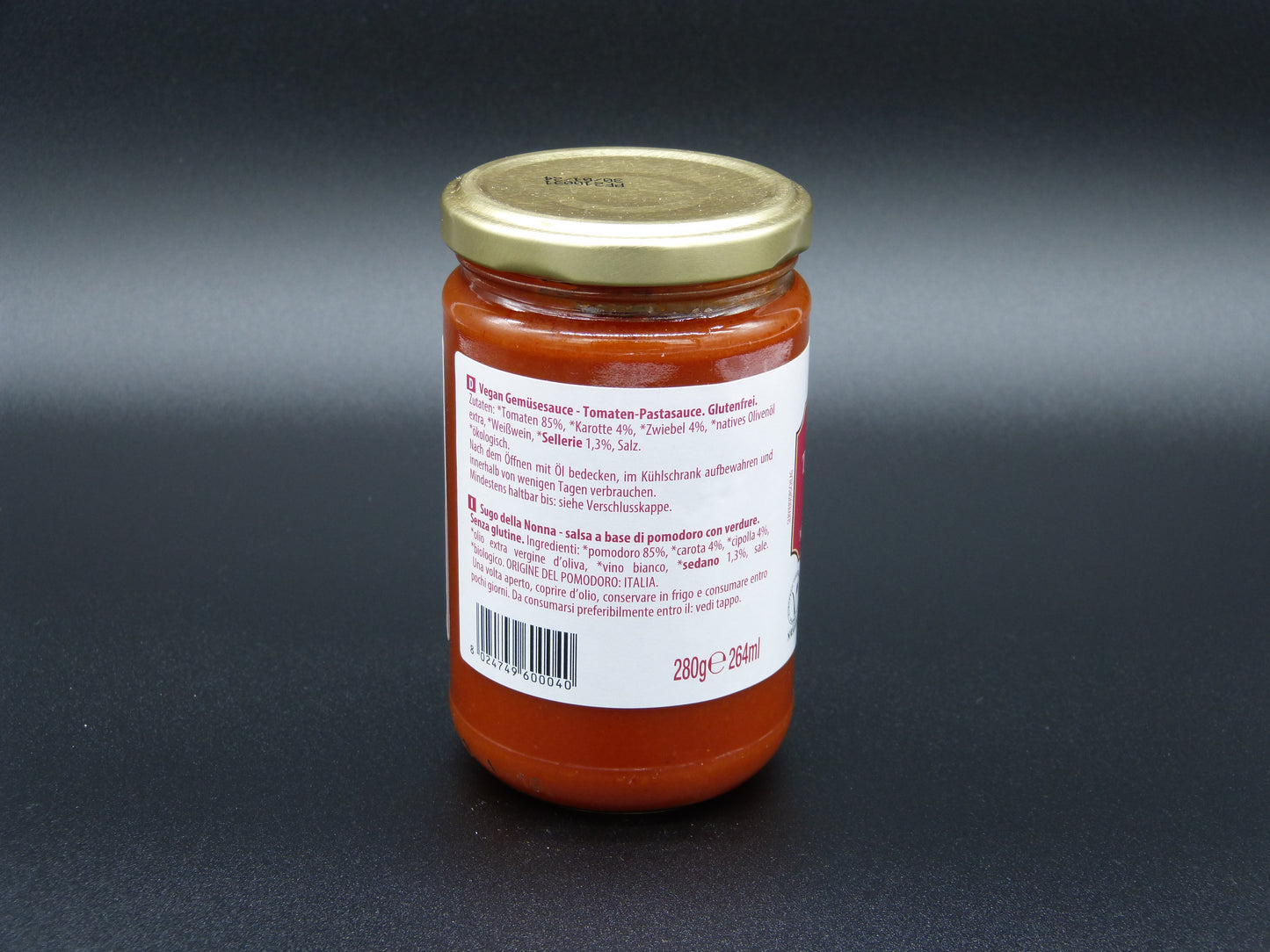 Tomatensauce mit Gemüse