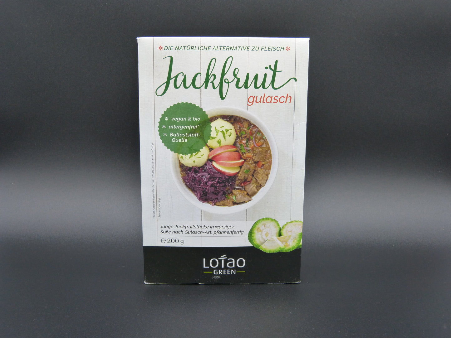 Jackfruit Gulasch