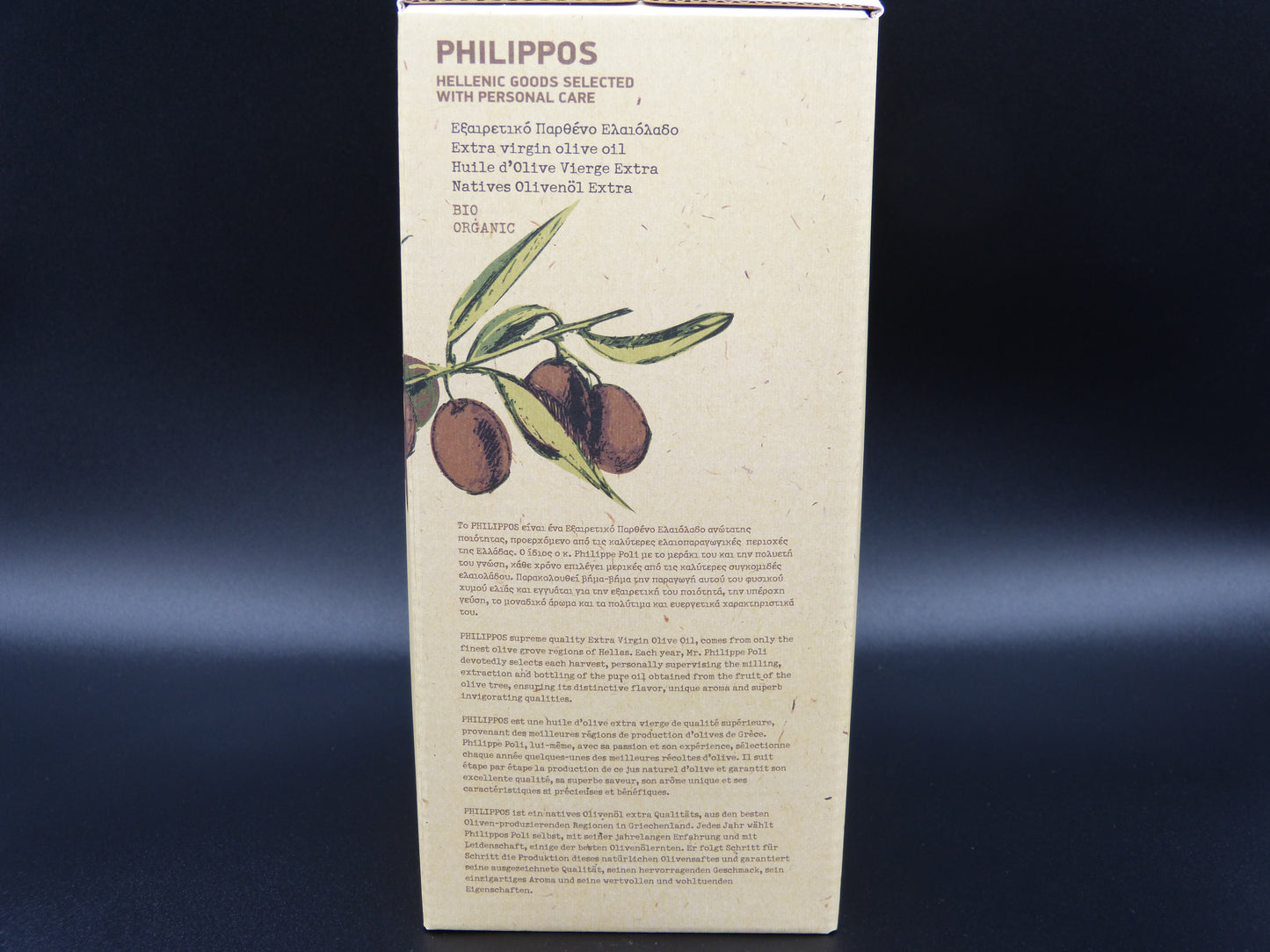 Natives Olivenöl Extra 3 Liter Bag in Box