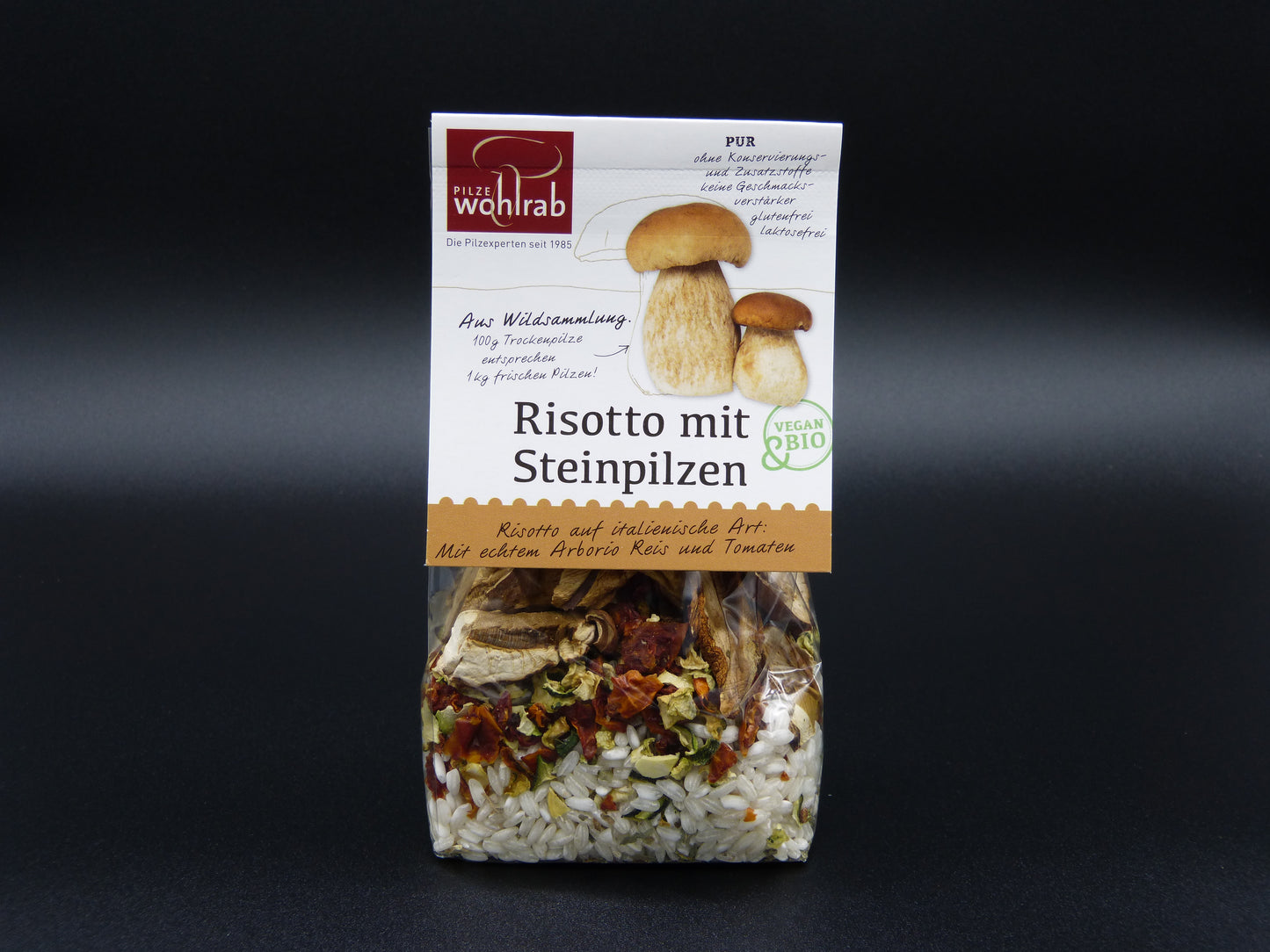 Risotto mit Steinpilzen