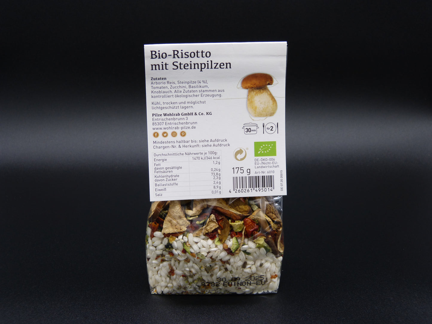 Risotto mit Steinpilzen
