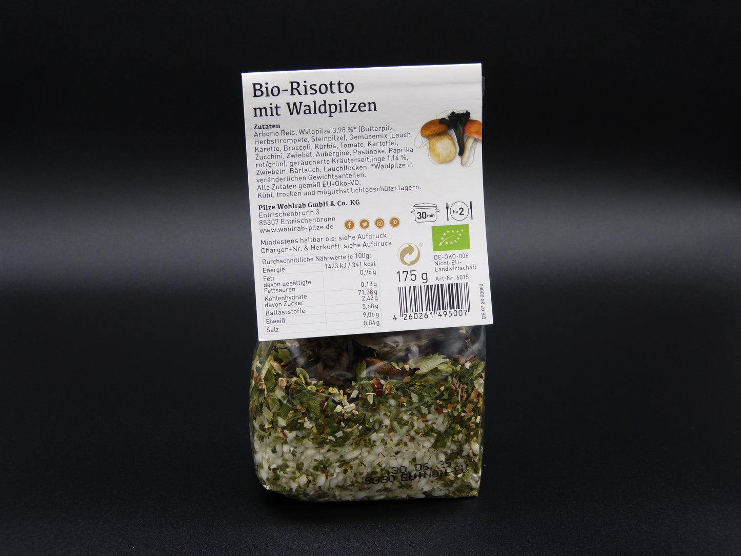 Risotto mit Waldpilzen