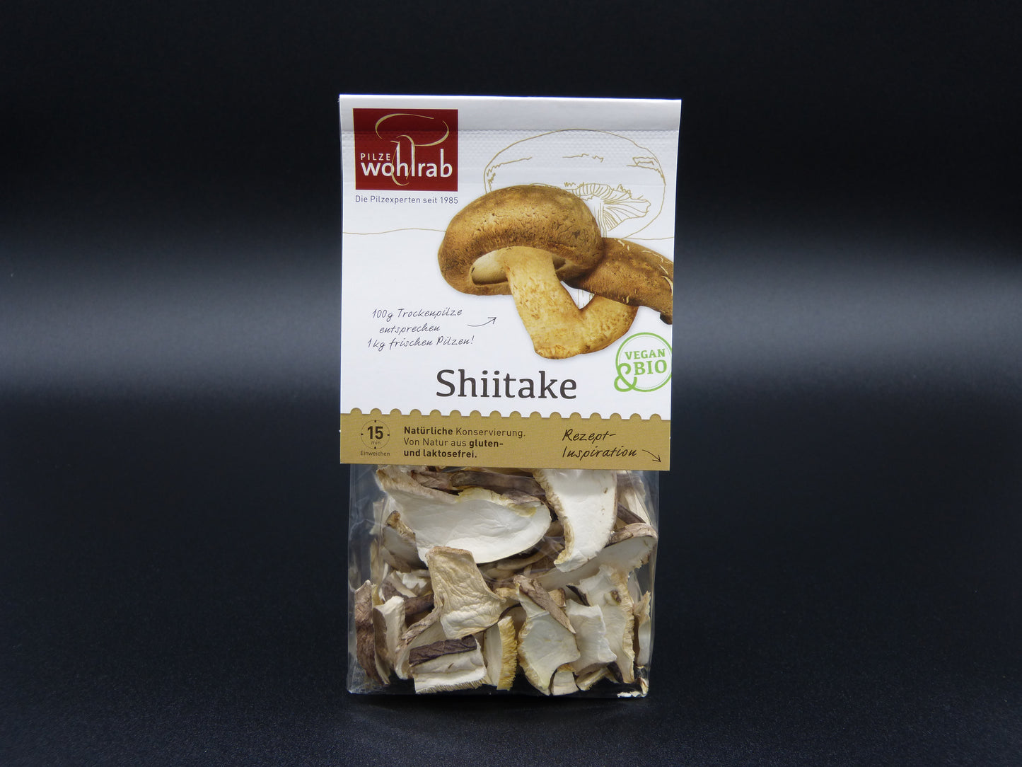 Shiitake getrocknet