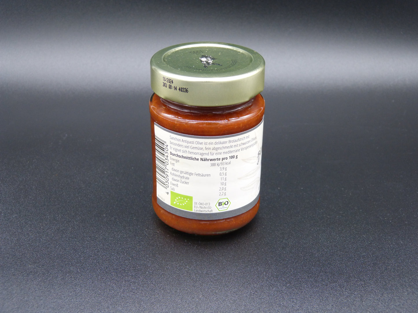 Brotaufstrich Antipasti Olive