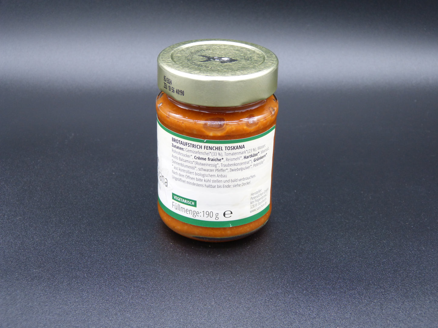 Brotaufstrich Fenchel Toskana