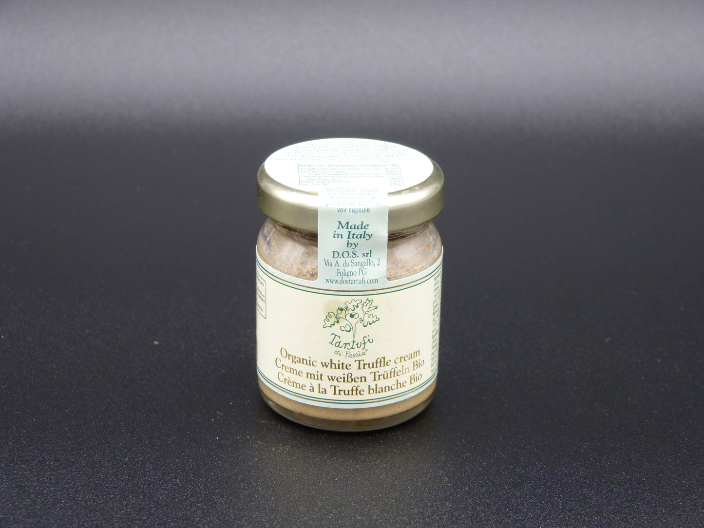 Creme mit weißen Trüffeln