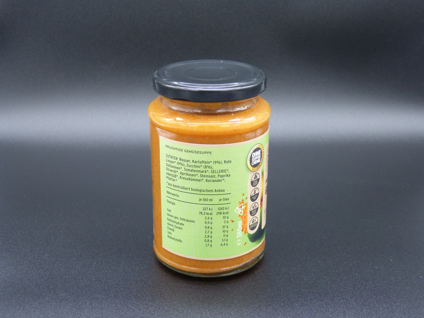 Fruchtige Gemüsesuppe