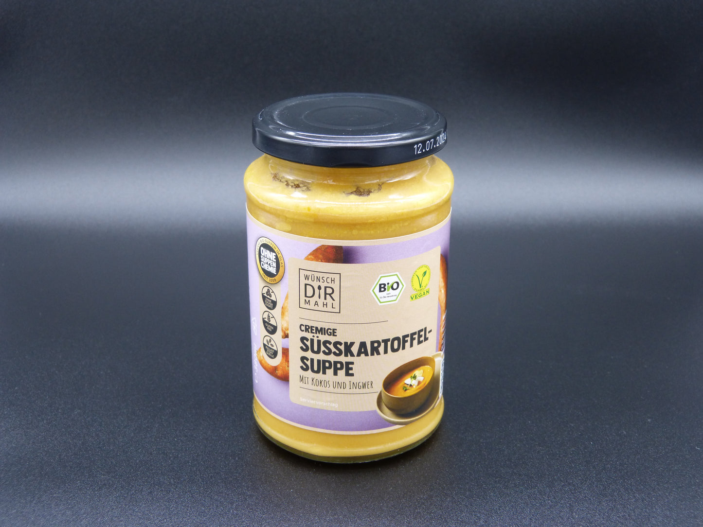 Cremige Süßkartoffelsuppe
