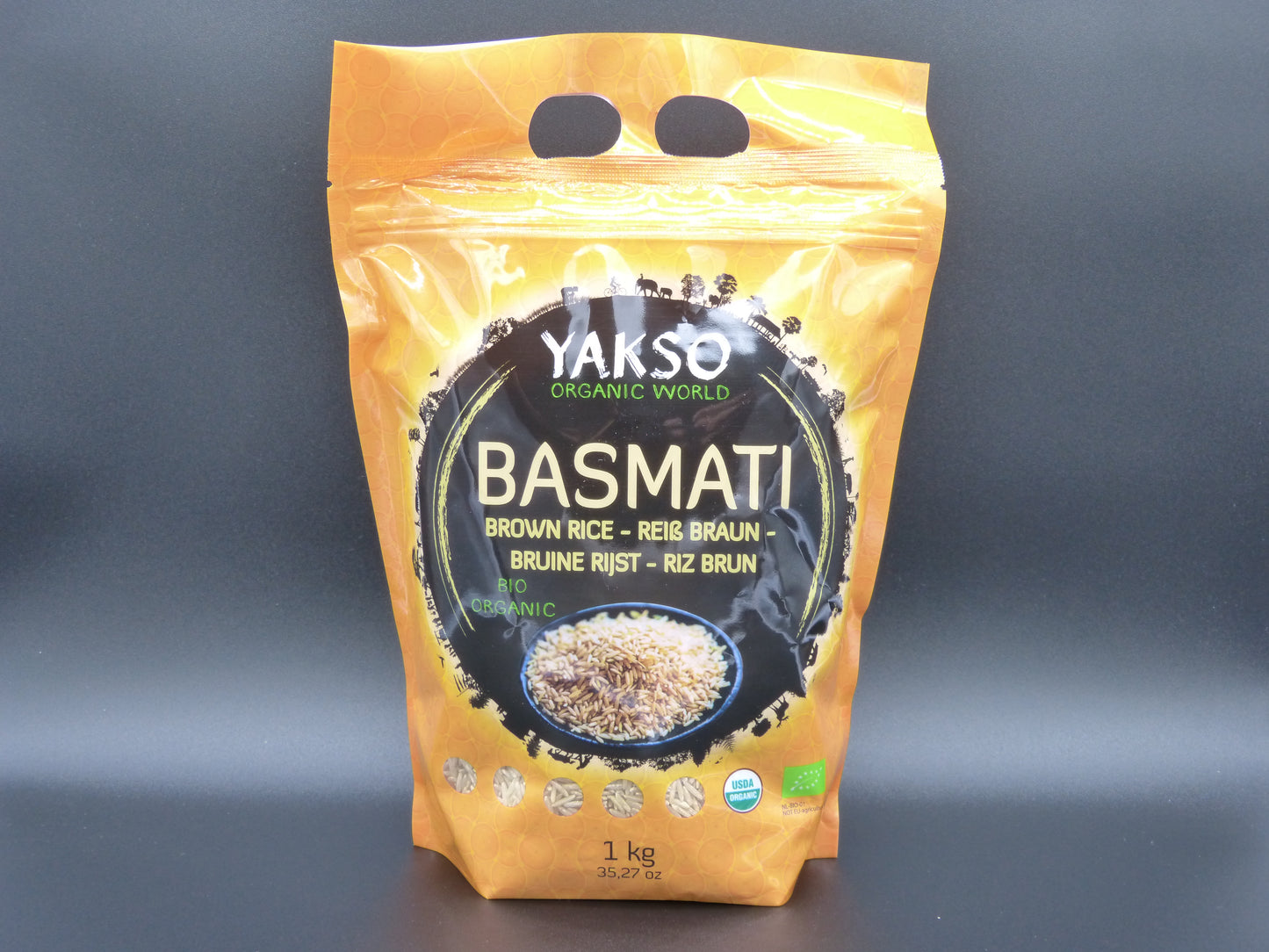 Basmati Reis braun