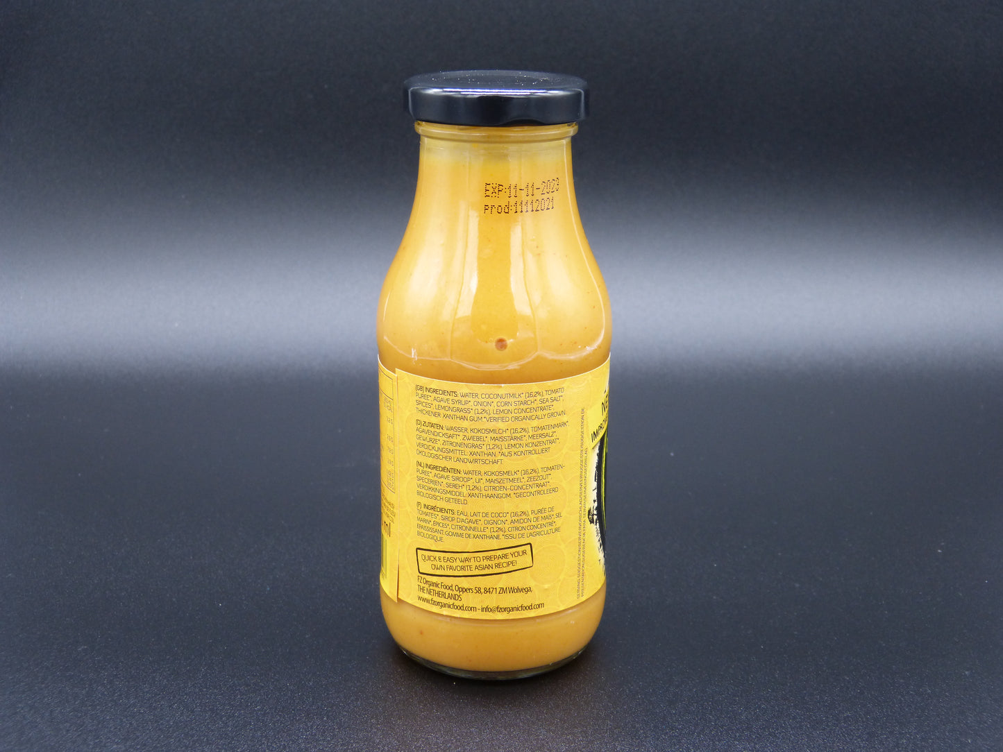 Woksauce Kokosnuss Lemongrass