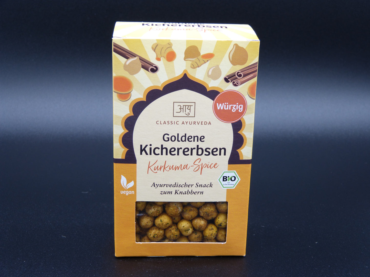 Goldene Kichererbsen Kurkuma-Spice