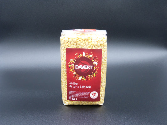 Gelbe Orient-Linsen